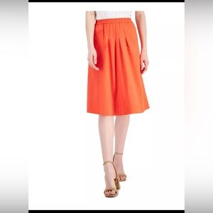 Donna Karan Orange Skirt size M